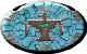 turquoise thunderbird button