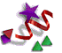 ribbons and stars