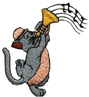 cat with horn