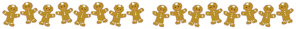 gingerbread men dividing bar