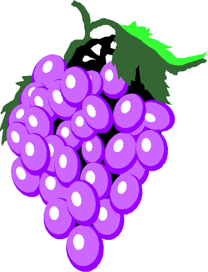 bunch of grapes button