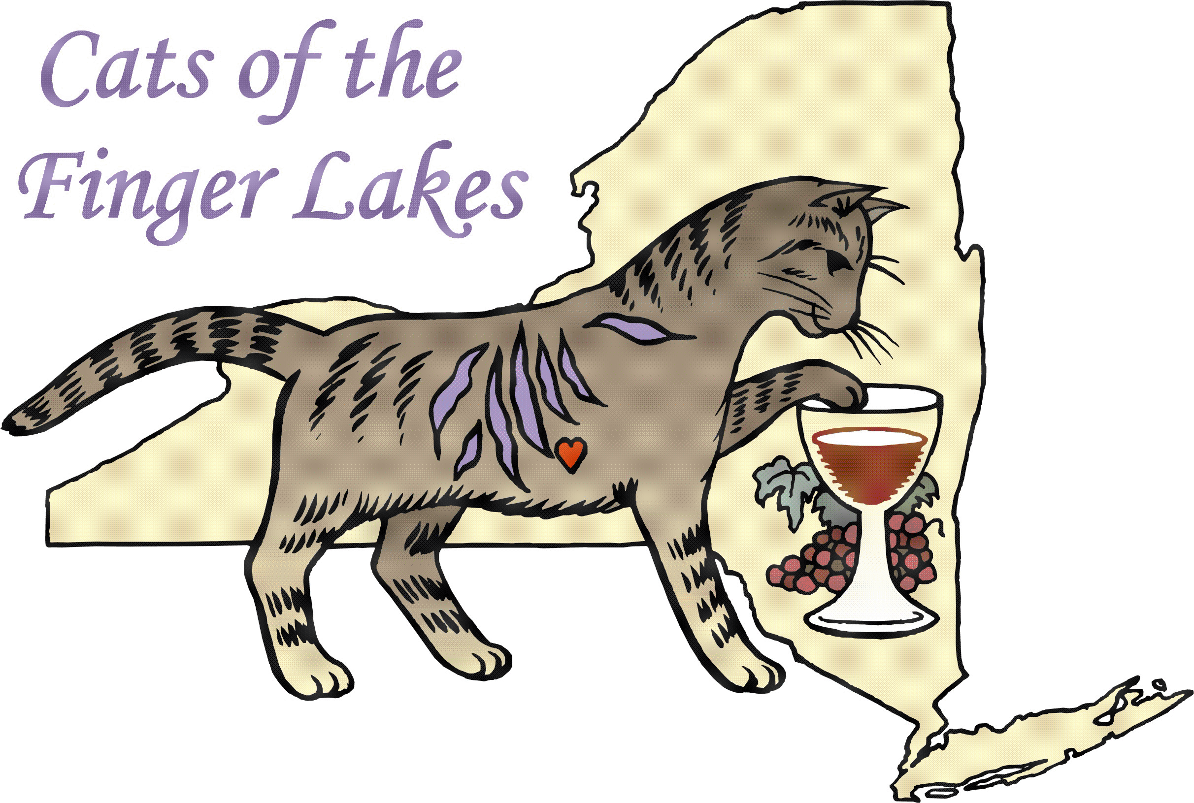 Cats of the Finger Lakes logo