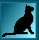 turquoise square button