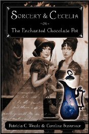 cover art from Sorcery and Cecelia